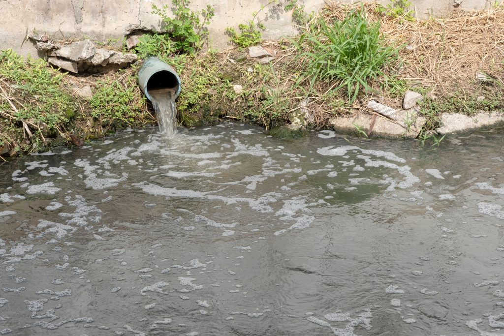 Storm,Drain,Outflow,,Stormwater,,Water,Drainage,,Waste,Water,Or,Effluent.